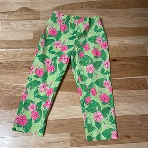 Rare Find! Vintage petite Lilly Pulitzer capri